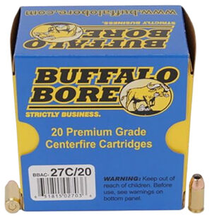 Buffalo Bore 27C20 Strictly Business .380 ACP +P 90gr JHP 20-round box