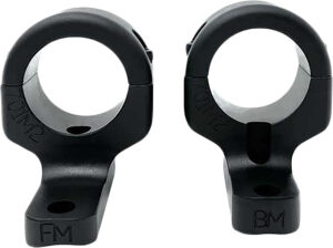 DNZ Game Reaper 2 two-piece 1-inch scope mount and ring combo matte black for Howa receivers