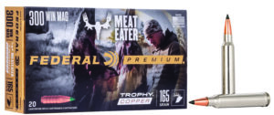 Box of Federal Trophy Copper .300 Win Mag 165 grain ammunition with 20 rounds