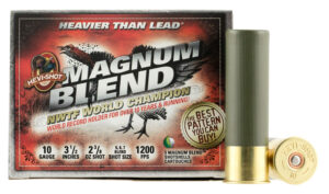 HEVI-Shot Magnum Blend HS13567 10ga 3.5in 2-3/8oz #5-6-7 turkey shotshells box