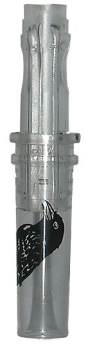 Haydel Triple Tone Crow Call clear acrylic three-position reed