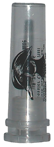 Haydel's WW90 Wood Duck Whine clear plastic open reed call