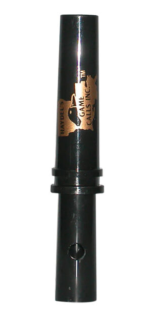 Haydel's VTM90 Variable Tone double reed mallard hen call, black acrylic