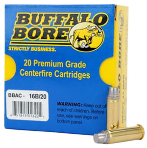 Buffalo Bore Ammunition .41 Rem Mag 230gr Hard Cast Semi-Wadcutter 20-count box