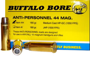 Buffalo Bore 4H20 Strictly Business .44 Magnum 180gr 20rd box ammunition