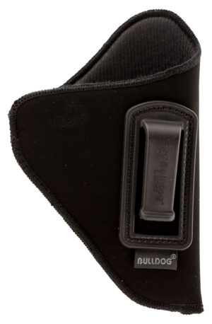 Bulldog DIP224 Deluxe IWB holster black suede-like right-hand with polymer belt clip