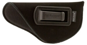 Bulldog Deluxe IWB holster black suede-like nylon for compact autos 2.5-3.75in right hand