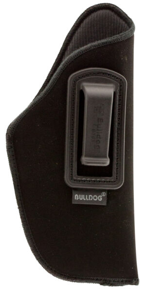 Bulldog Deluxe IWB holster right hand black suede-like with polymer clip