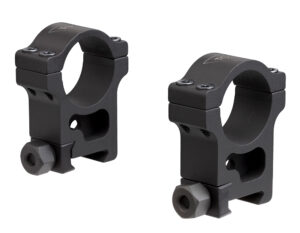 Trijicon AC22011 30mm extra-high riflescope rings, black anodized