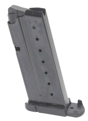 Walther PPS 9mm 6-round flush base magazine, black steel
