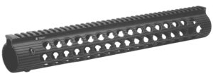 Troy Ind STRXAL115BT01 Alpha Rail  Black Anodized Aluminum AR-15/M16 15" Long