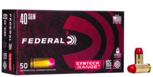 Federal American Eagle Syntech .40 S&W 50-round box front