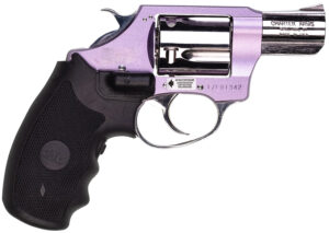 Charter Arms Chic Lady .38 Special 2" lavender frame high-polish stainless barrel Crimson Trace laser grip