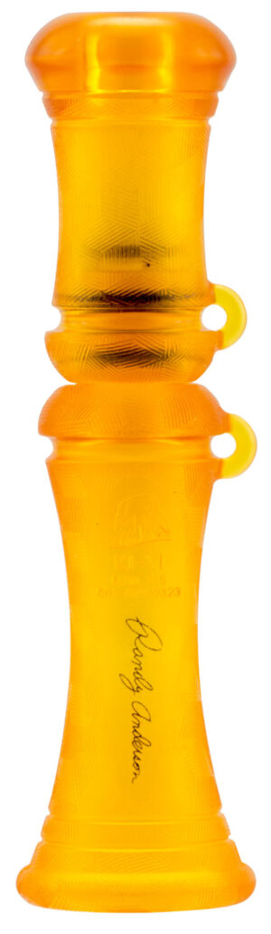 Primos Ki-Yi predator call orange plastic closed-reed hand style