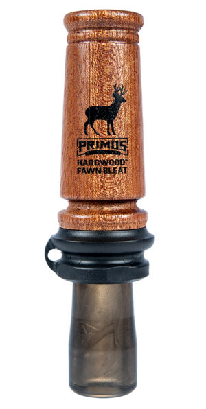 Primos 721 Hardwood Fawn Bleat hand call, brown hardwood