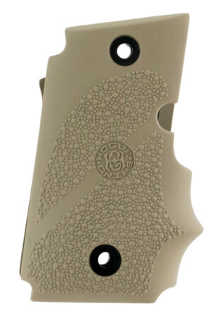Hogue 98083 Rubber Grip Flat Dark Earth for Sig P938 with Ambidextrous Safety