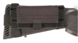 BLACKHAWK buttstock shell pouch black nylon holds 5 shotgun shells ambidextrous