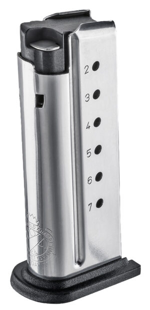 Springfield Armory XD-S 7-round 9mm stainless steel flush-fit magazine