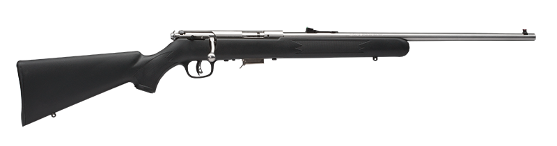 Savage 93 FSS 22 WMR Bolt-Action Rifle, Stainless/Black
