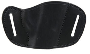 Bulldog Cases MLBIP inside-the-pocket black molded leather holster fits micro pistols ambidextrous