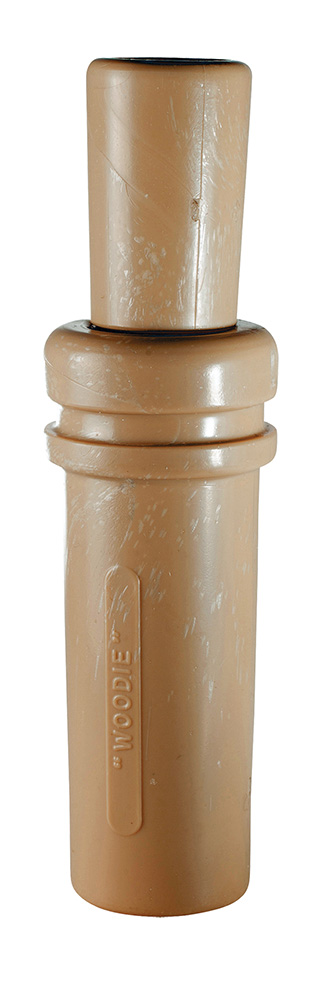 Duck Commander DCWD Wood Duck open double-reed call in tan plastic