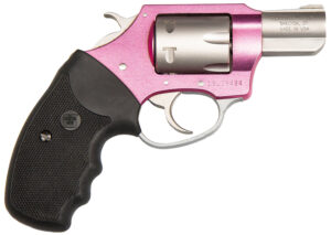 Charter Arms Pink Lady Pathfinder .22 WMR 2-inch revolver pink frame stainless barrel