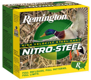Remington Nitro-Steel 12ga 3.5in 1-1/2oz No.2 shotshell box