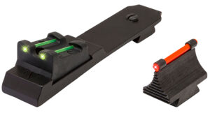TRUGLO TG109 lever-action fiber optic sight set for Marlin 336, red front and green rear