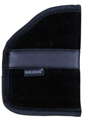 Bulldog Medium Inside Pocket Holster Black for most .380 autos, fused padding and non-slip band