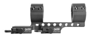 Samson DMR scope mount and 30mm rings in black anodized finish