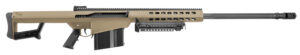 Barrett M82A1 .416 Barrett 29-inch fluted barrel rifle in FDE finish with fixed synthetic stock