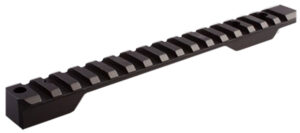 Talley Picatinny rail for long-action rifles, black anodized 7000-series aluminum