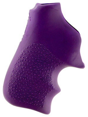 Hogue Tamer purple textured rubber grip for Ruger LCR and LCRx revolvers