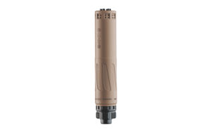 Dead Air RXD910Ti titanium suppressor Flat Dark Earth with 1/2x28 piston
