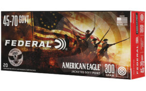 Federal American Eagle 250th .45-70 Government 300gr Jacketed Soft Point 20rd box