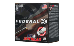 Federal All American 12 Gauge 2-3/4 inch 1-1/8 oz #7.5 shotshell box