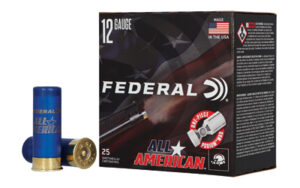 Federal All American 12 Gauge 2-3/4in 1-1/8oz #8 shot 25 count box
