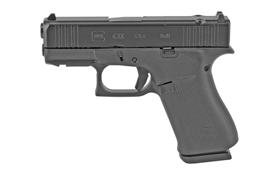 Glock G43X MOS 9mm 10+1 Black Optic Ready - Alexander's