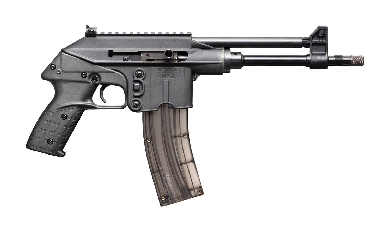 Kel-Tec PLR-22 .22 LR Pistol — Black Polymer