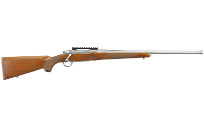 Ruger Hawkeye Hunter .204 Ruger 24-inch satin stainless rifle with American walnut stock