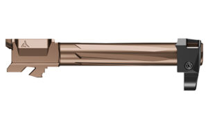 Radian Afterburner and Ramjet combo for Glock 17 Gen5 bronze 9mm barrel and compensator