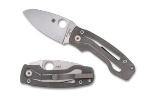 SPYDERCO PITS 2 SLIPIT TI 2.74" GRY