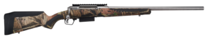 Savage 220 20ga 22in stainless barrel slug gun with Mossy Oak AccuStock