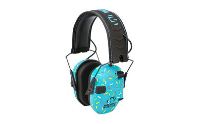 Walkers Razor Slim Electronic Muff Blue Sprinkle electronic earmuff
