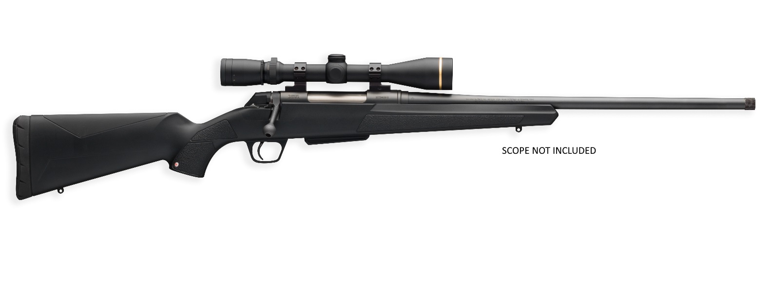 Winchester XPR SR .308 Win 20 in bolt-action rifle with black synthetic stock and threaded barrel
