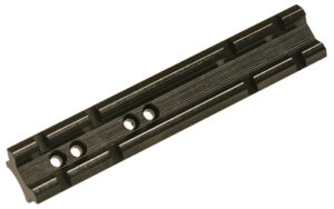 Weaver #92A gloss black one-piece top-mount aluminum scope base for Thompson Center Contender and Rossi