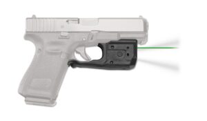 Crimson Trace LL-807G Laserguard Pro green laser and white light mounted for Glock full and compact pistols