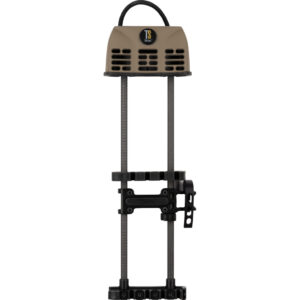 TightSpot Rise Quiver Saddle in Tan — Right Hand 5-arrow quiver
