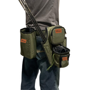 Vista Challenger Quiver System Ambush Green with pouches and belt