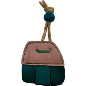 Vista G.O.A.T. 3-Under Tab X-Large RH leather finger tab with slick Cordovan face